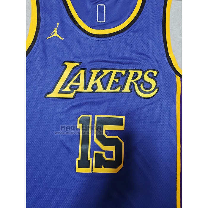 Maglia
 Austin Reaves NO 15 Los Angeles Lakers Statement 2022-23 Viola
